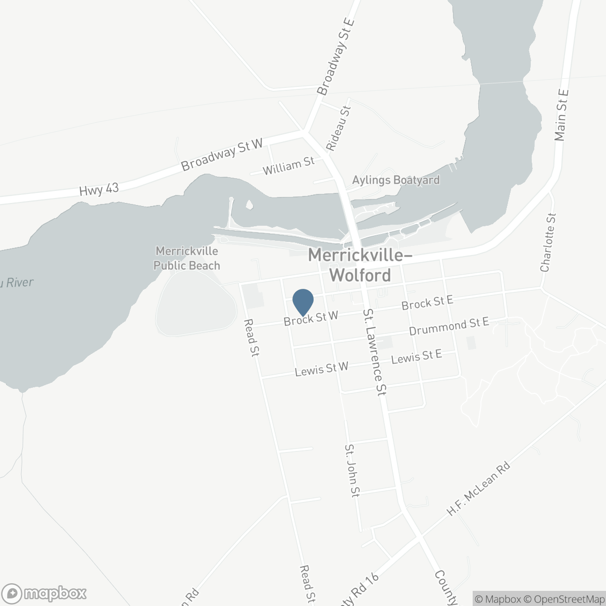 212 WELLINGTON STREET W, Merrickville, Ontario K0G 1N0